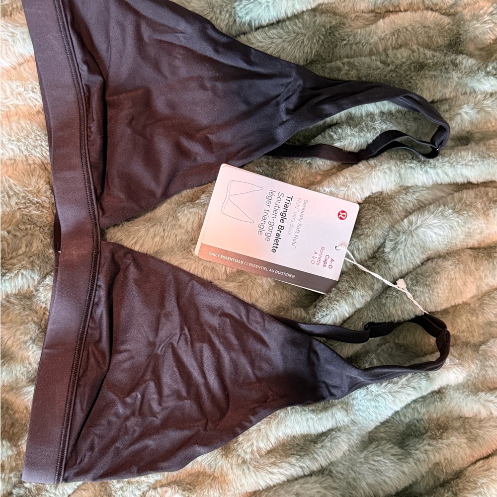 lululemon athletica Dark Purple Sports Bra